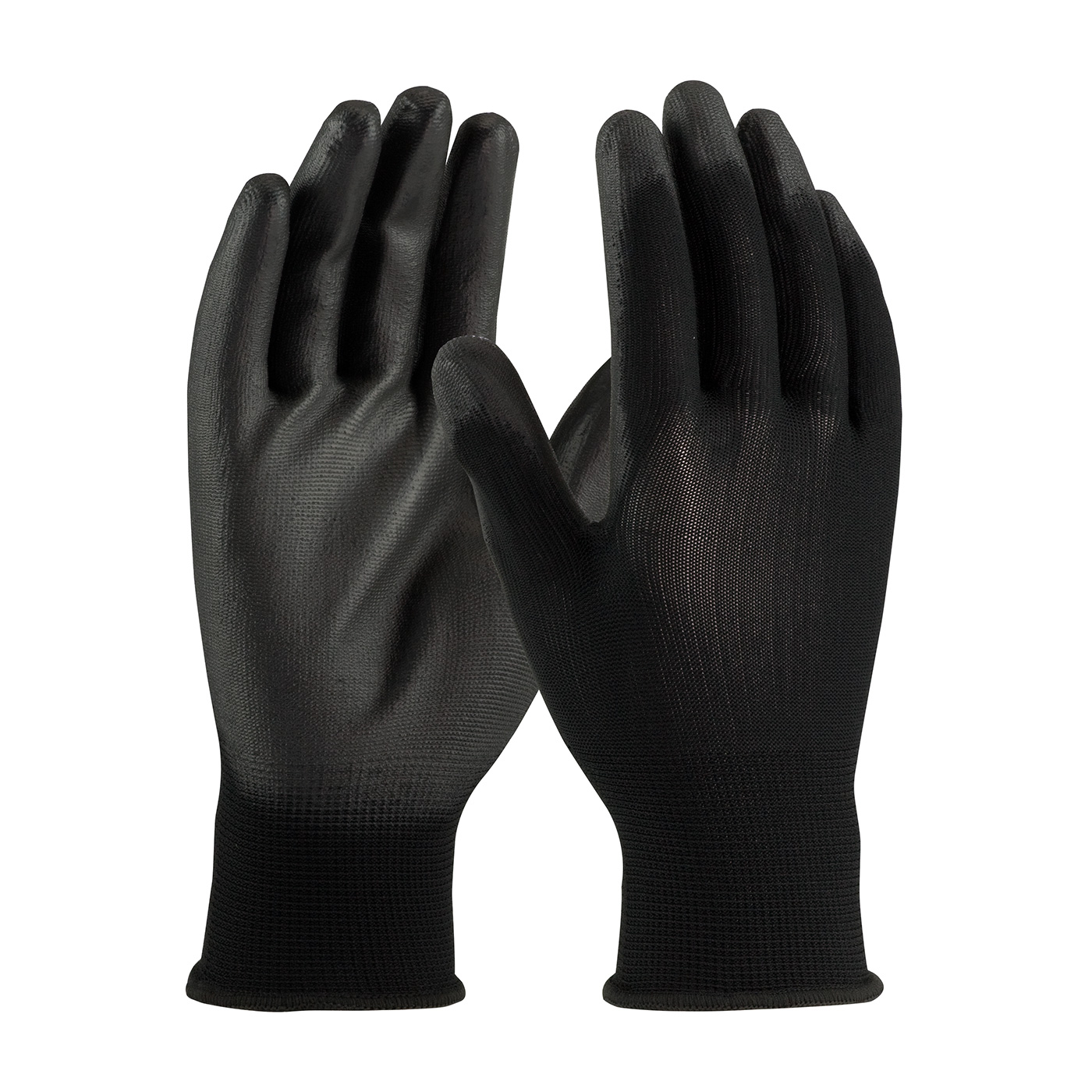 G-TEK ECONOMY BLACK PU PALM COATED - Polyurethane Coated Gloves